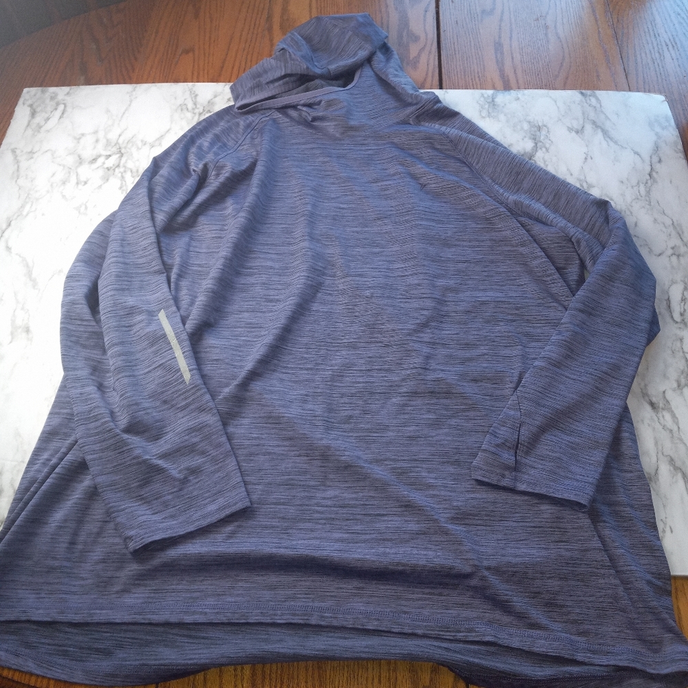 Old Navy Active Go dry blue plus size active gear blouse long sleeve size 4X